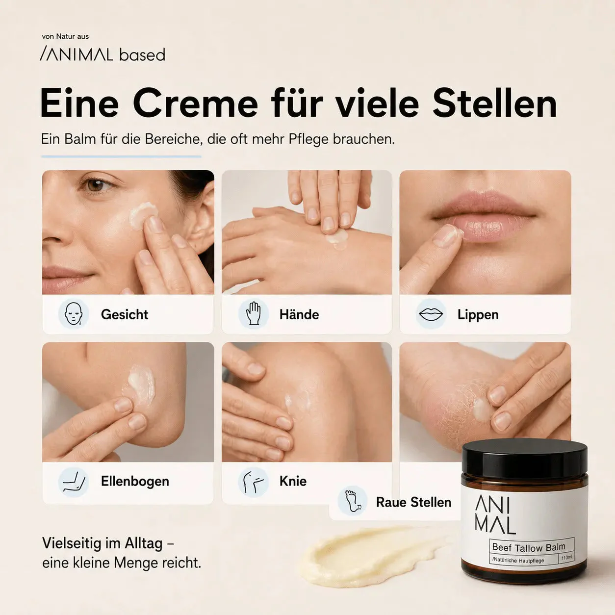 Beef Tallow Balm - Rindertalg Hautpflege - 110ml - Image 6