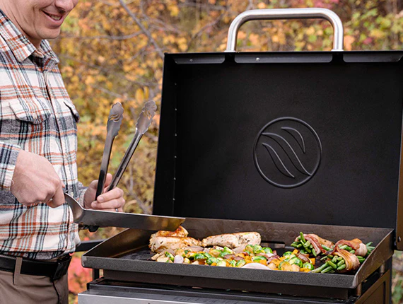 Blackstone 22 Griddle Tischgrill mit 2 Brennern inkl. Deckel - Image 3