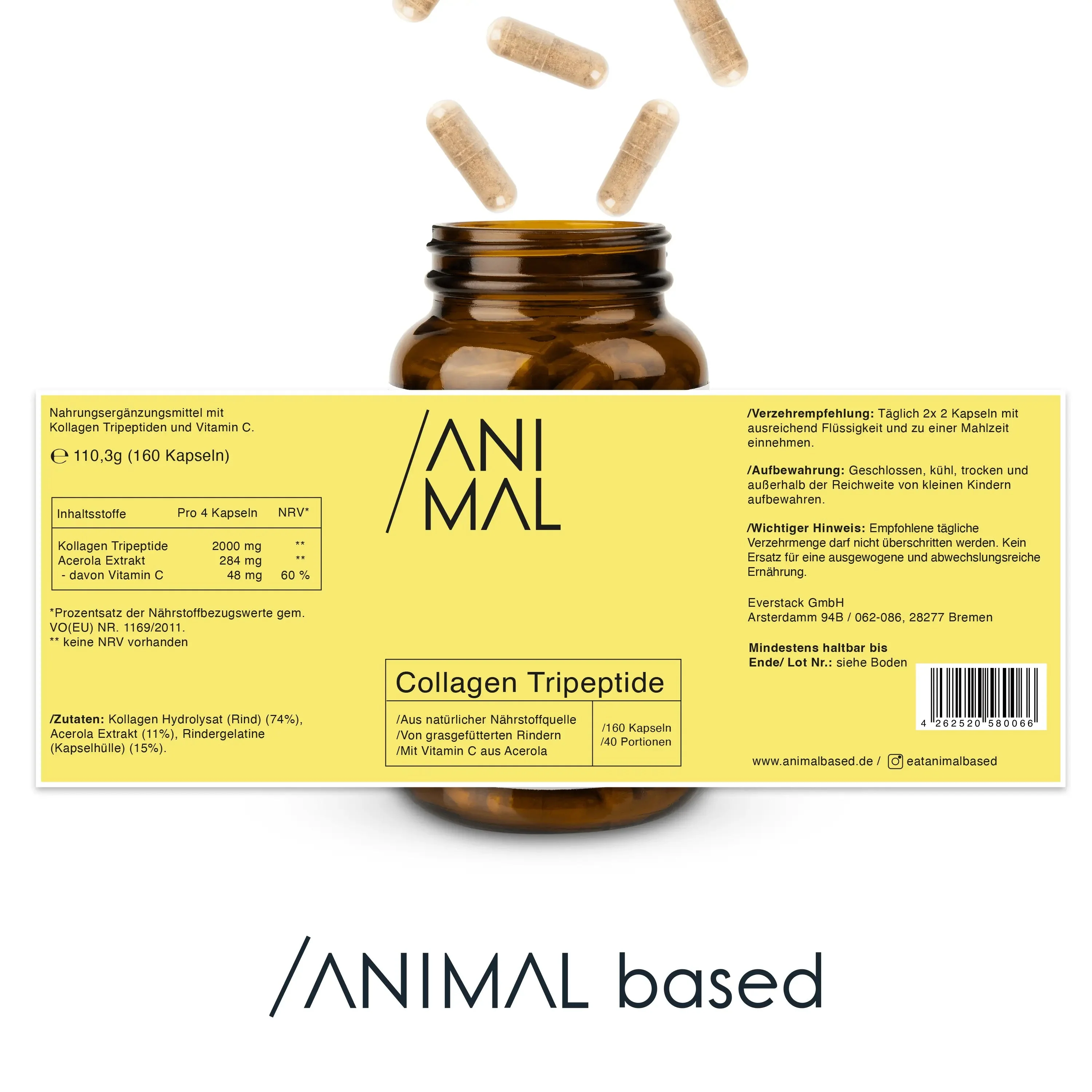 Collagen Tripeptide - mit natürlichem Vitamin C aus Acerola - Image 6