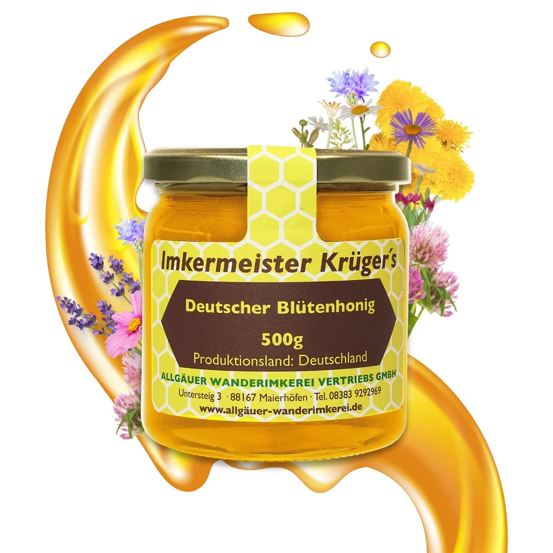 Deutscher Blütenhonig 500g - Image 3