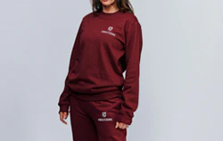 Die Schmiede - KREUTZERS Basic Crewneck Girls (burgundy)