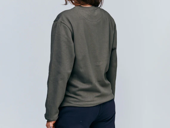 Die Schmiede - KREUTZERS Basic Crewneck Girls (olive) - Image 3