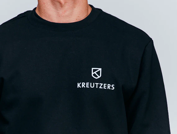Die Schmiede - KREUTZERS Basic Crewneck Men (black) - Image 2