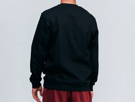 Die Schmiede - KREUTZERS Basic Crewneck Men (black) - Image 3