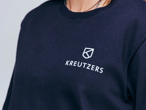 Die Schmiede - KREUTZERS Basic Crewneck Girls (navy) - Image 2