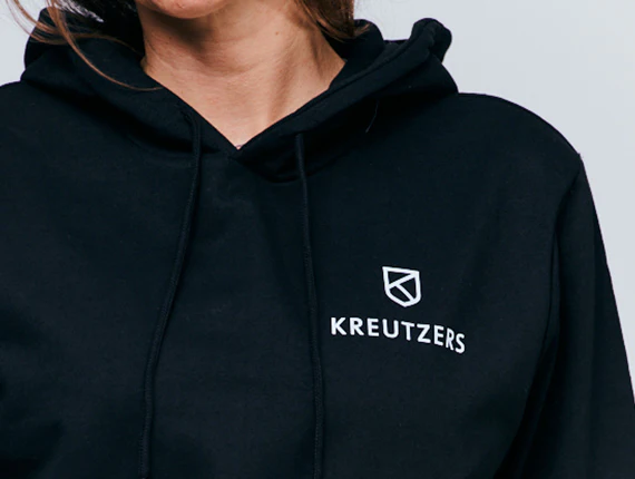 Die Schmiede - KREUTZERS Basic Hoodie Girls (black) - Image 2