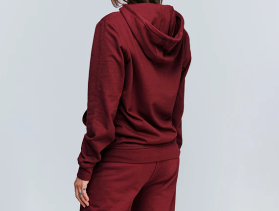 Die Schmiede - KREUTZERS Basic Hoodie Girls (burgundy) - Image 3