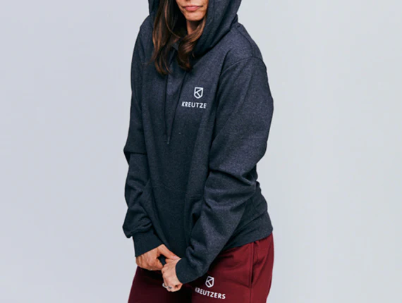 Die Schmiede - KREUTZERS Basic Hoodie Girls (charcoal)