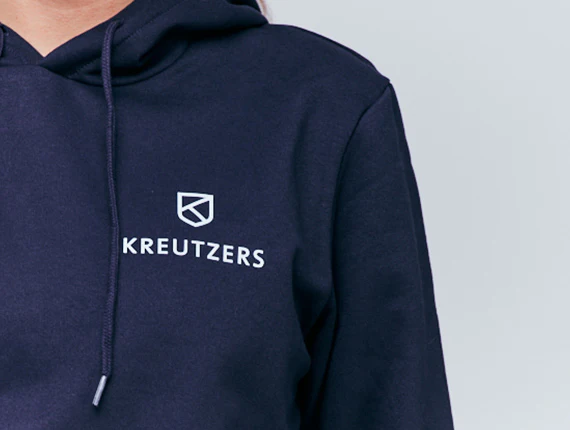 Die Schmiede - KREUTZERS Basic Hoodie Girls (navy) - Image 2