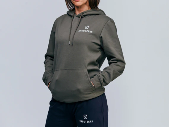 Die Schmiede - KREUTZERS Basic Hoodie Girls (olive)
