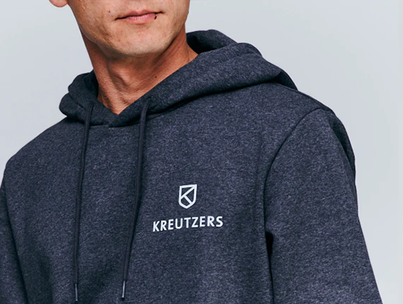 Die Schmiede - KREUTZERS Basic Hoodie Men (charcoal) - Image 2