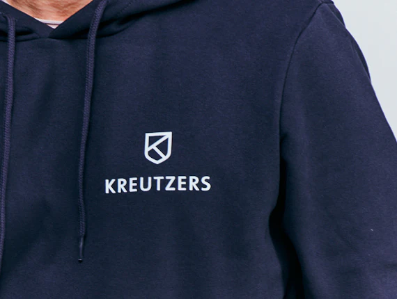 Die Schmiede - KREUTZERS Basic Hoodie Men (navy) - Image 2