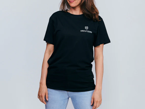 Die Schmiede - KREUTZERS Basic Round Neck T-Shirt Girls (black)