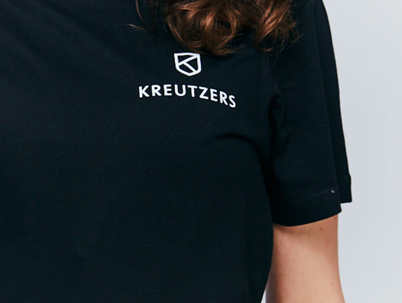 Die Schmiede - KREUTZERS Basic Round Neck T-Shirt Girls (black) - Image 2