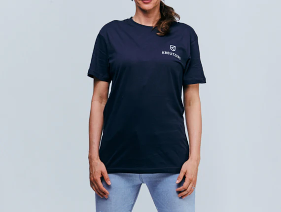 Die Schmiede - KREUTZERS Basic Round Neck T-Shirt Girls (navy)
