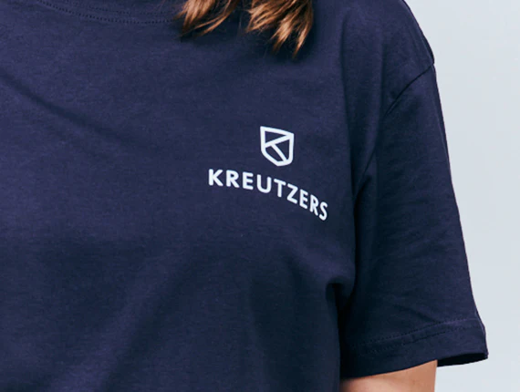 Die Schmiede - KREUTZERS Basic Round Neck T-Shirt Girls (navy) - Image 2