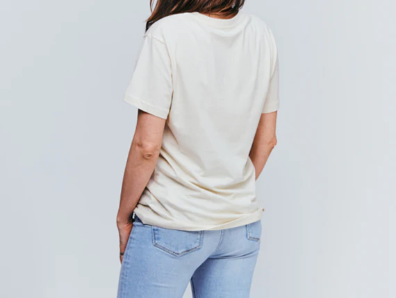 Die Schmiede - KREUTZERS Basic Round Neck T-Shirt Girls (sand) - Image 3