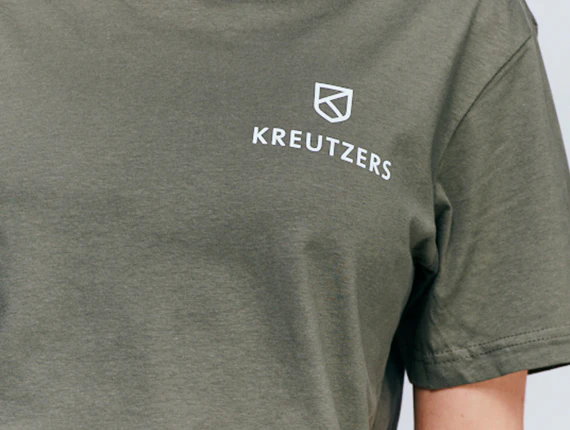 Die Schmiede - KREUTZERS Basic Round Neck T-Shirt Girls (olive) - Image 2