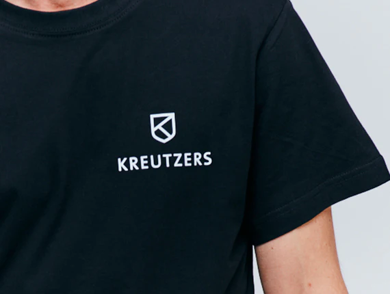 Die Schmiede - KREUTZERS Basic Round Neck T-Shirt Men (black) - Image 2