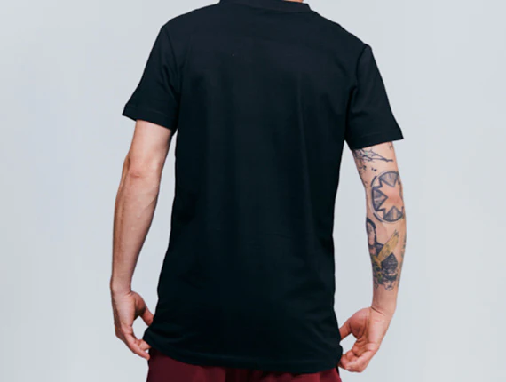 Die Schmiede - KREUTZERS Basic Round Neck T-Shirt Men (black) - Image 3