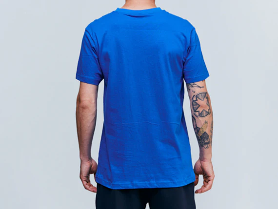 Die Schmiede - KREUTZERS Basic Round Neck T-Shirt Men (cobalt blue) - Image 3