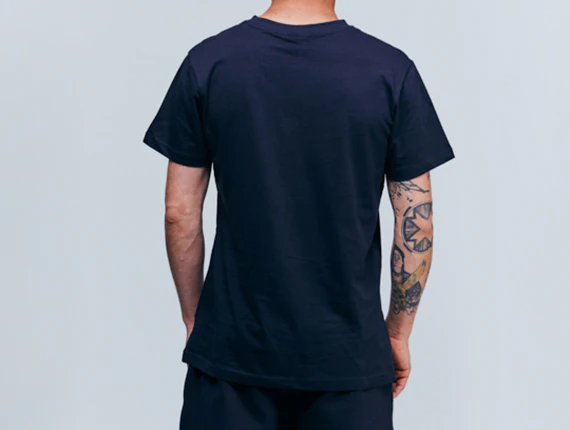 Die Schmiede - KREUTZERS Basic Round Neck T-Shirt men (navy) - Image 3