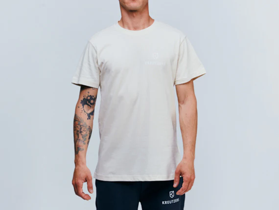 Die Schmiede - KREUTZERS Basic Round Neck T-Shirt Men (sand)