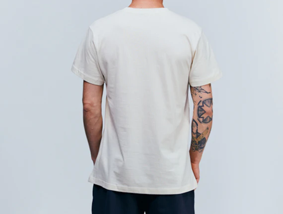 Die Schmiede - KREUTZERS Basic Round Neck T-Shirt Men (sand) - Image 3