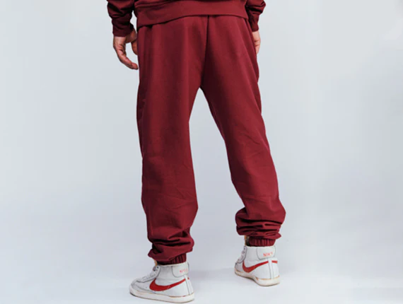 Die Schmiede - KREUTZERS Basic Sweat Pants Men (burgundy) - Image 3