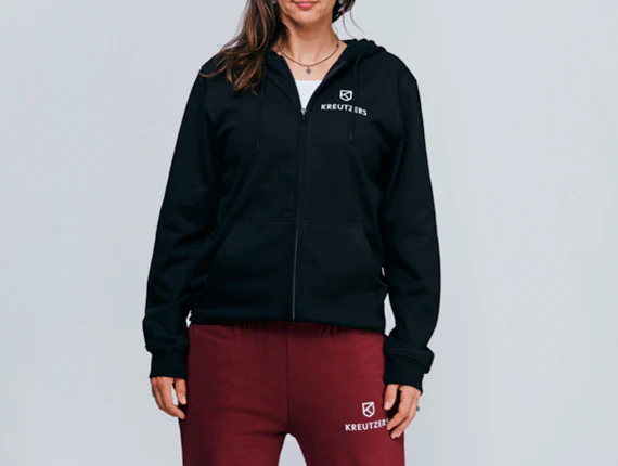 Die Schmiede - KREUTZERS Basic Zip Hoodie Girls (black)