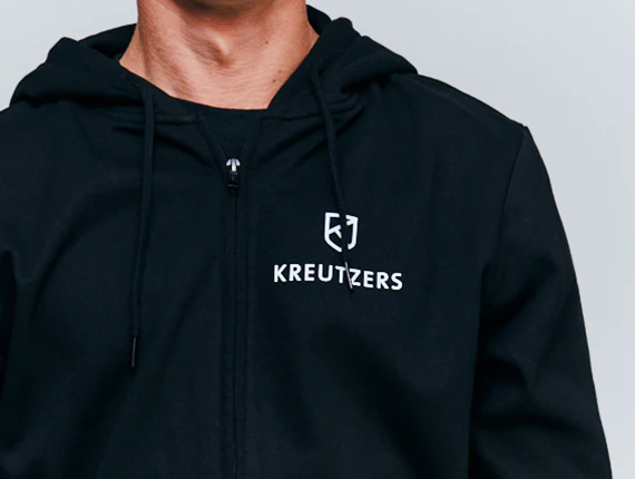 Die Schmiede - KREUTZERS Basic Zip Hoodie Men (black) - Image 2