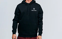 Die Schmiede - KREUTZERS Basic Hoodie Men (black)