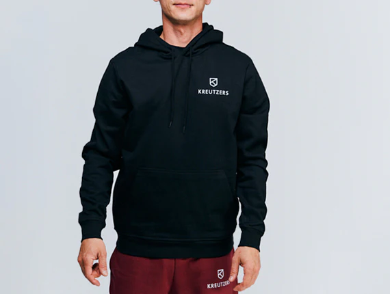Die Schmiede - KREUTZERS Basic Hoodie Men (black) - Image 2