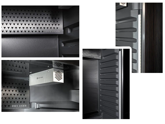 Dry Ager - DX 1000 Premium S mit DX-LED Salzwand (Edelstahl) - Image 3