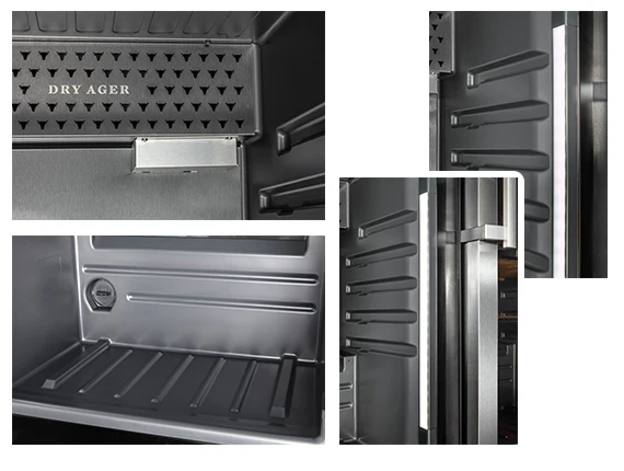 Dry Ager - DX 500 Premium S mit DX-LED Salzwand (Edelstahl) - Image 3
