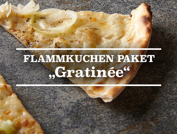 Flammkuchen Paket Gratiné