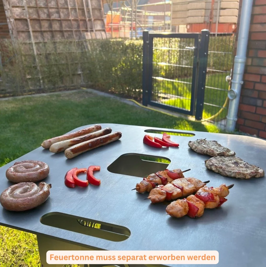 Grillplatte für Feuertonne - Image 3