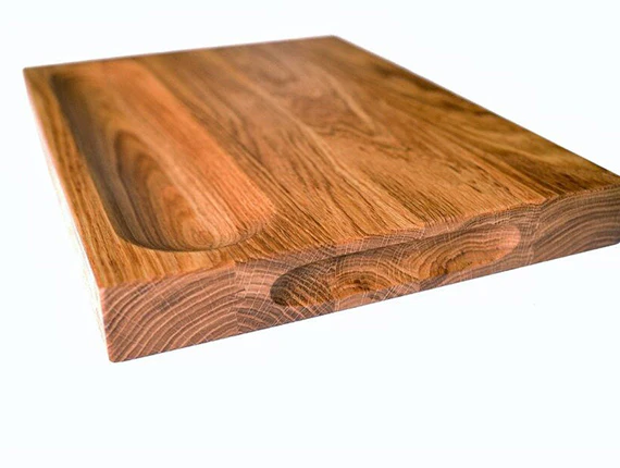 Holz4Home - Servier- und Schneidebrett-Set aus massiver Eiche - Image 2