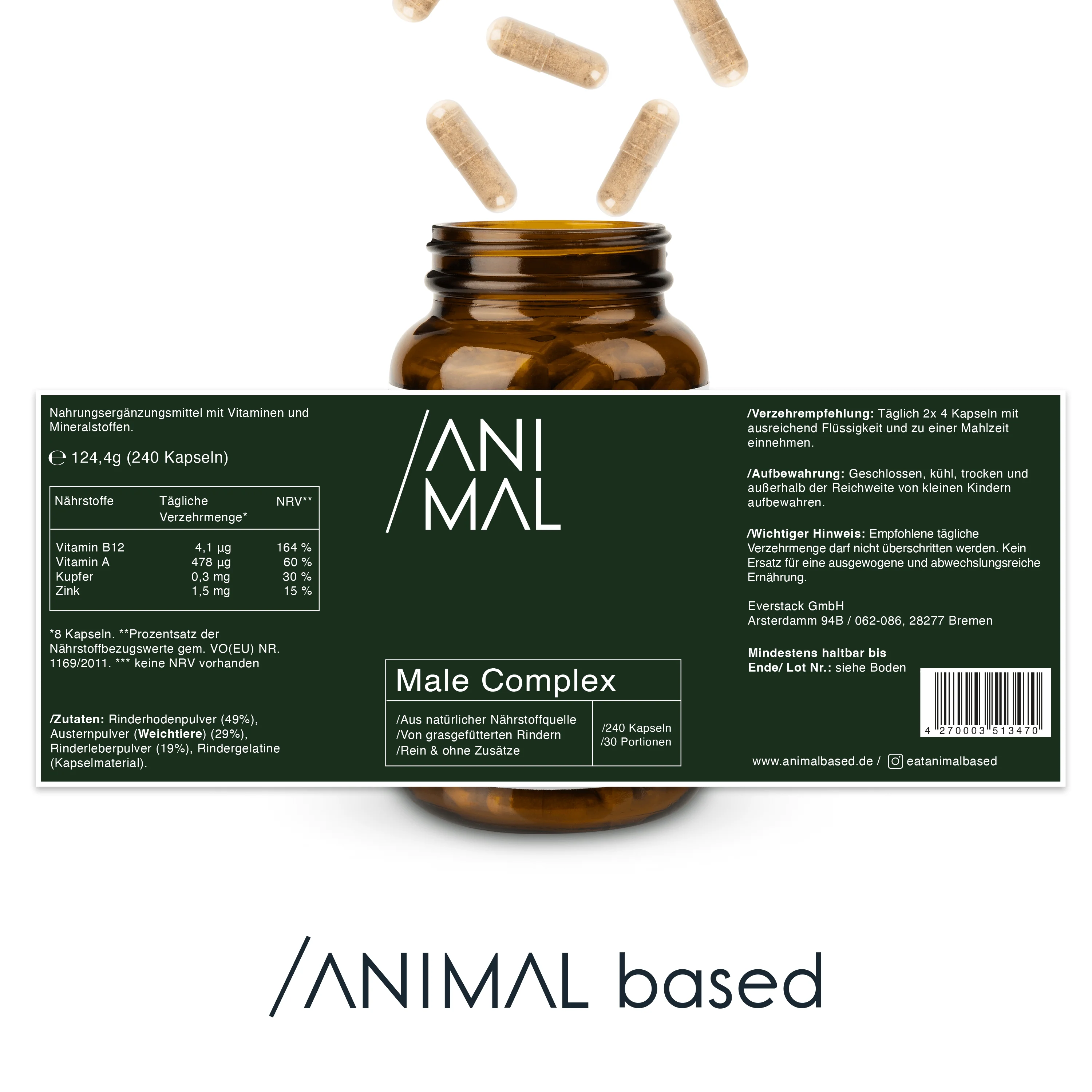 Male Complex - Grass Fed Beef Testicles - Image 6