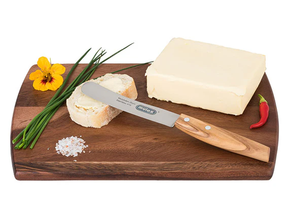 Mulex - Buckelsmesser / Frühstücksmesser geschmiedet mit Olivenholz - gerade Klinge - Image 3