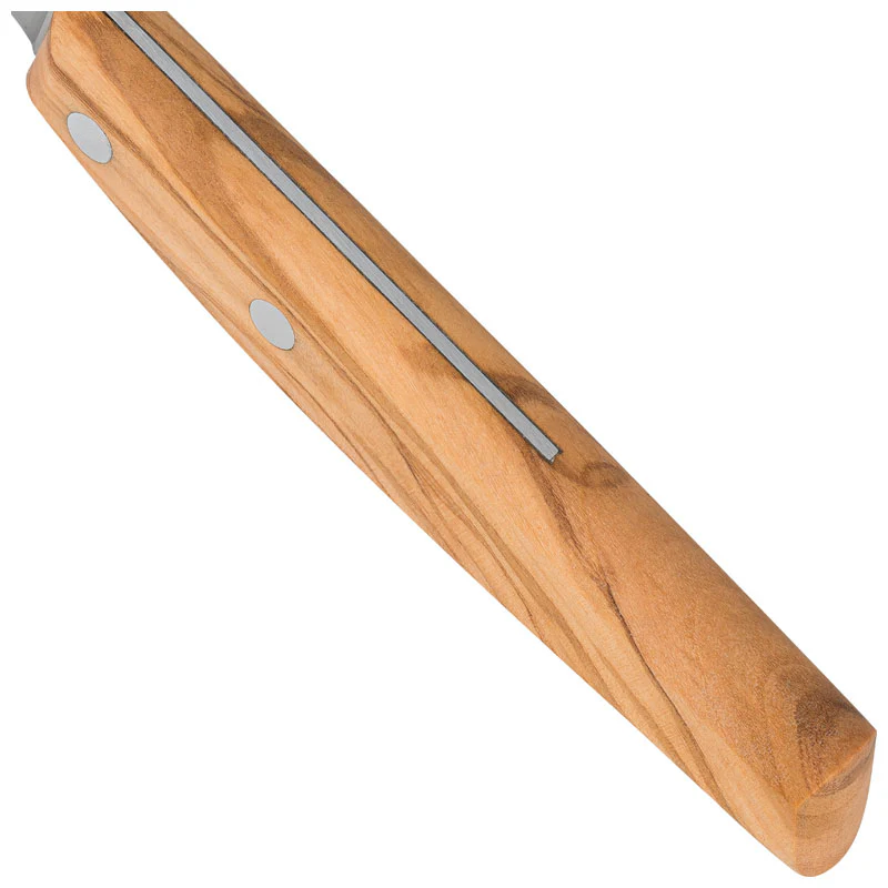 Mulex - Schälmesser geschmiedet mit Olivenholzgriff - Tourniermesser gebogen - Image 3