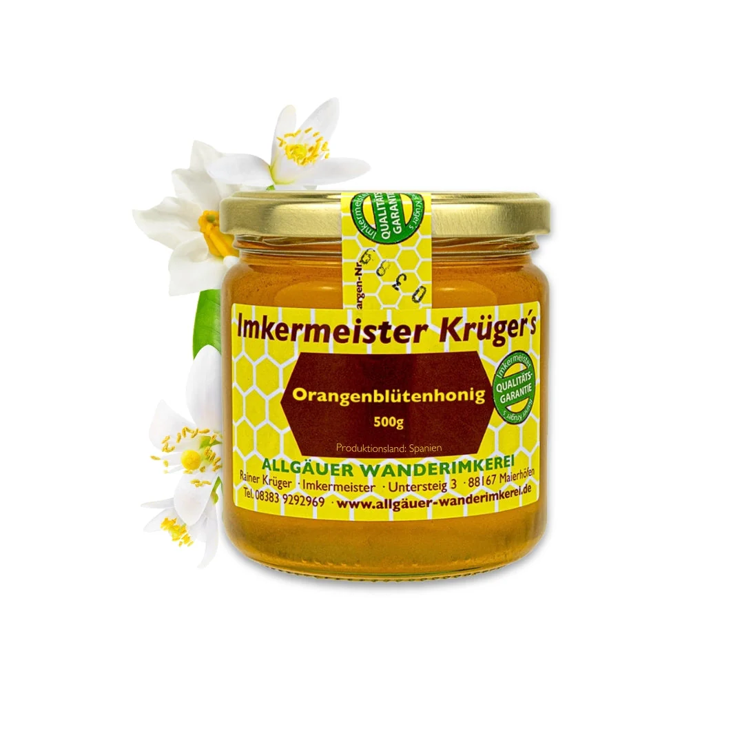 Orangenblütenhonig 500g - Image 2