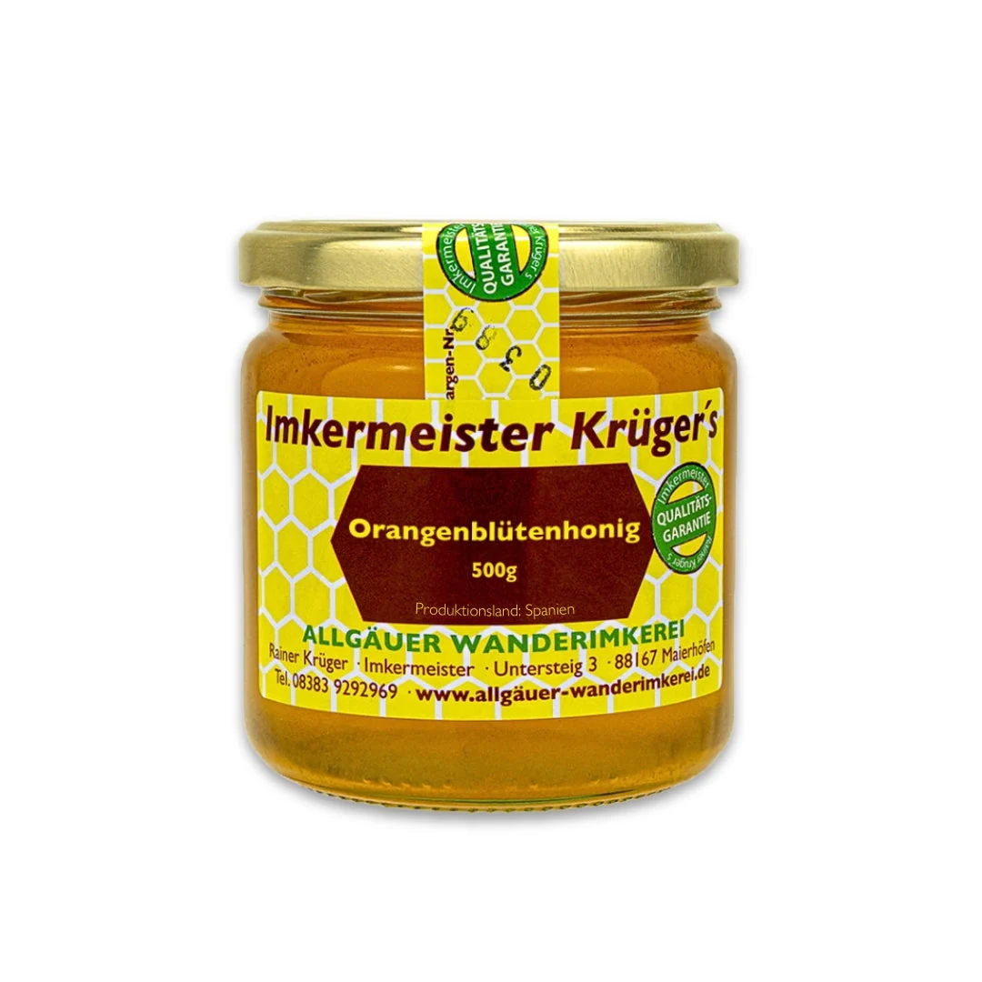 Orangenblütenhonig 500g - Image 7