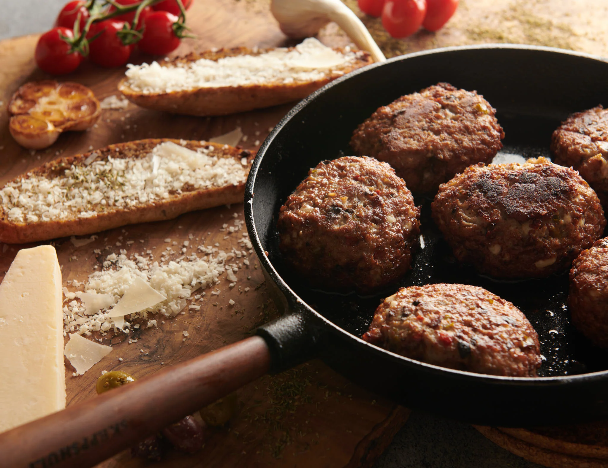 Pfannenfrikadellen Mediterran - 6 x 150g - Image 2