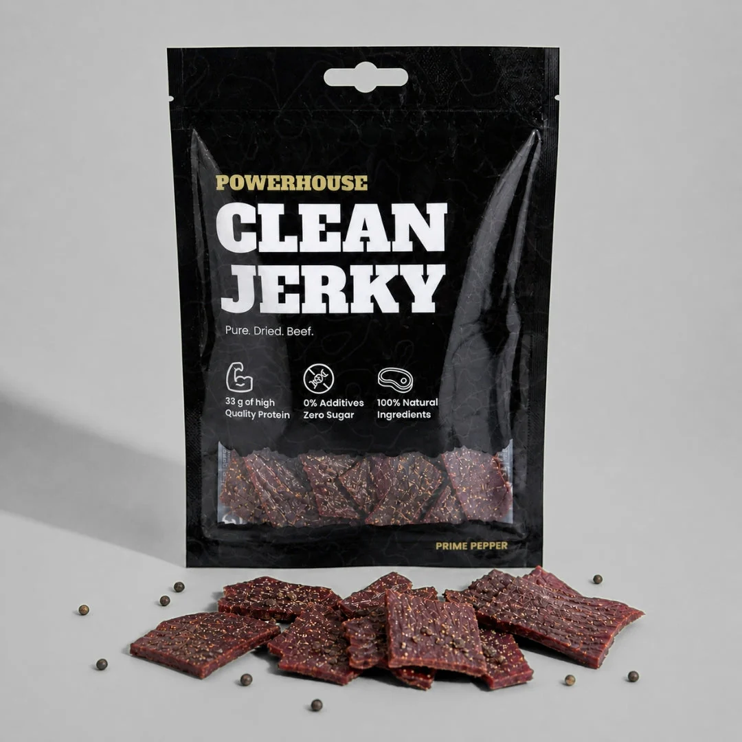 Powerhouse Clean Jerky - PRIME PEPPER - Image 2