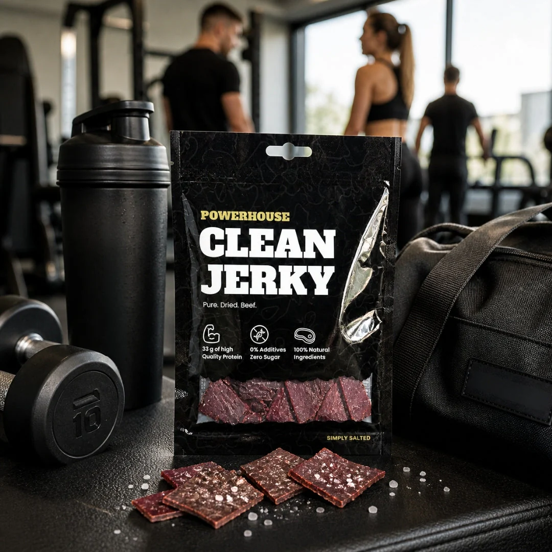 Powerhouse Clean Jerky - SIMPLY SALTED