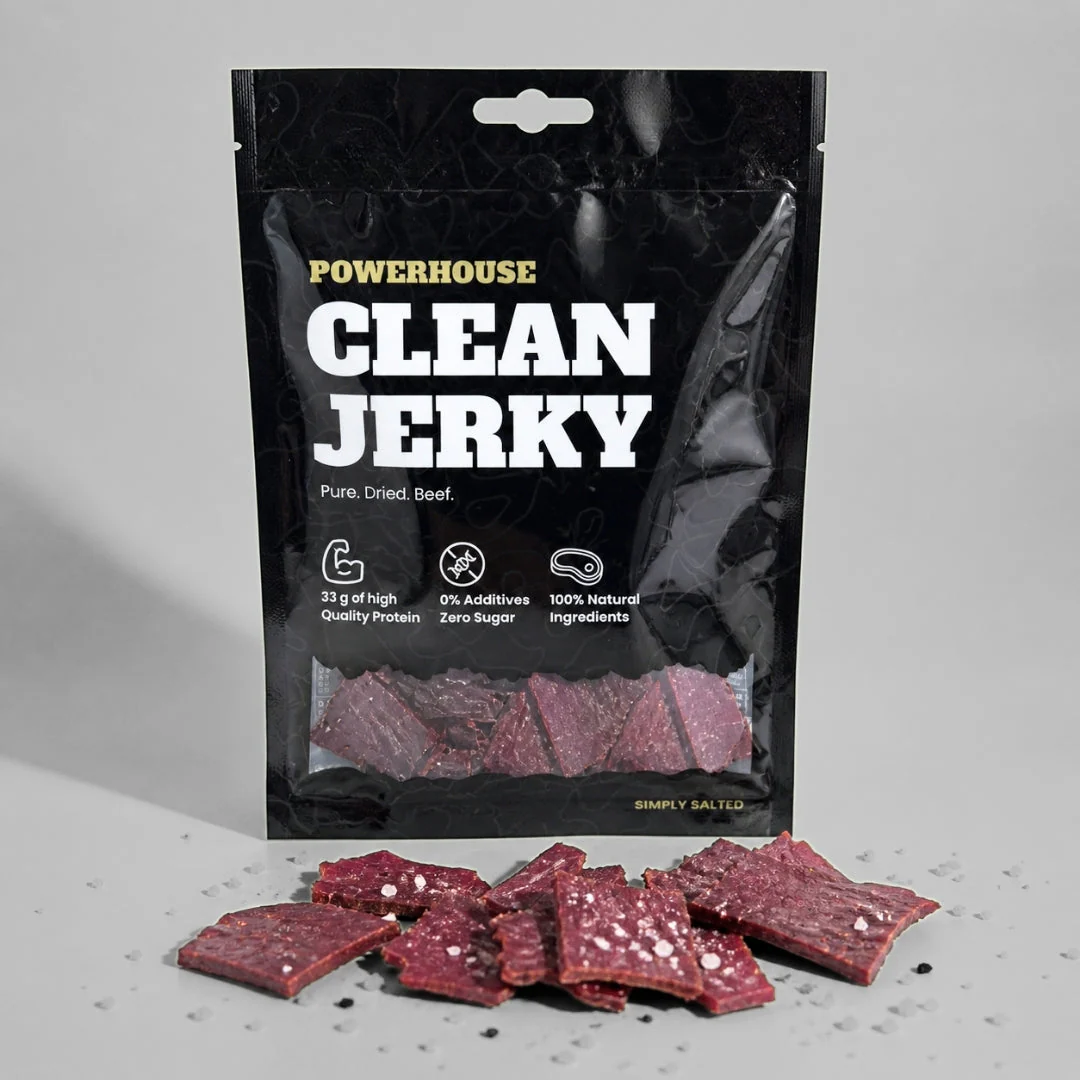 Powerhouse Clean Jerky - SIMPLY SALTED - Image 2