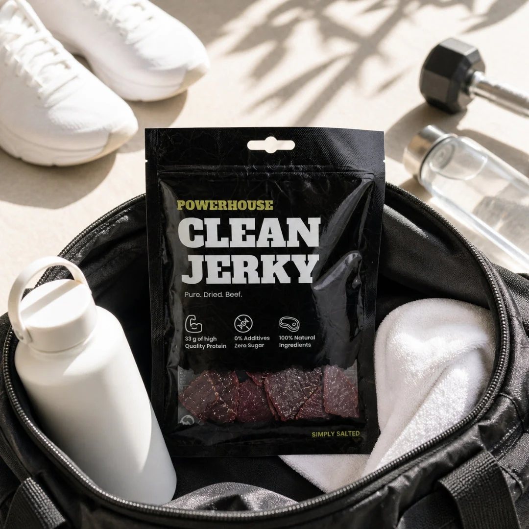 Powerhouse Clean Jerky - SIMPLY SALTED - Image 6