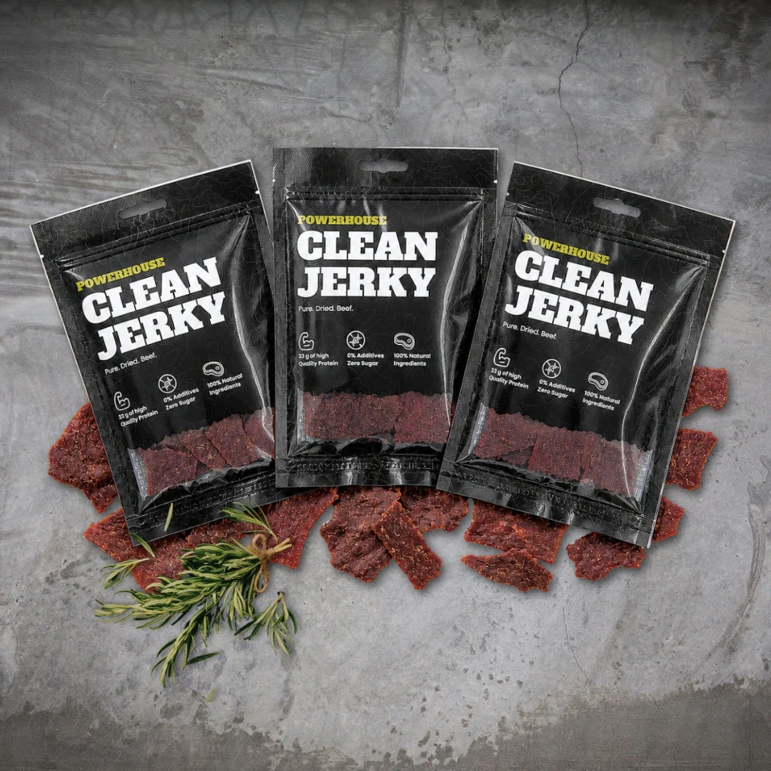 Powerhouse Clean Jerky - SIMPLY SALTED - Image 9