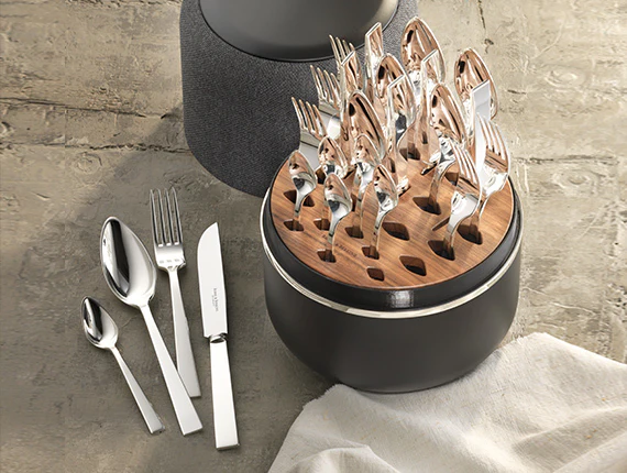 Robbe & Berking - THE BOX Belvedere - 24tlg. Sterling Silber - Image 3